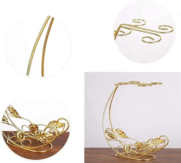 Gold_Wine_Glass_Holder_-_Wine_Rack_Table_Top_Goblet_Holder_-_Storage_Rack_For_Bar_Kitchen_Easy_Access_And_Storage_Wine_Glass_Gold_(4+1)____32L_x_12W_x_35H_Centimeters