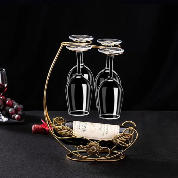 Gold_Wine_Glass_Holder_-_Wine_Rack_Table_Top_Goblet_Holder_-_Storage_Rack_For_Bar_Kitchen_Easy_Access_And_Storage_Wine_Glass_Gold_(4+1)____32L_x_12W_x_35H_Centimeters