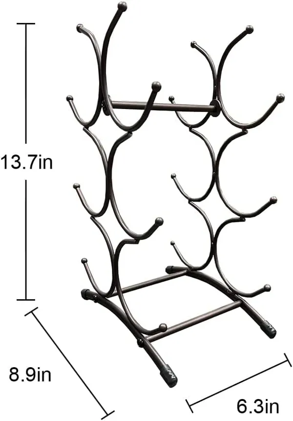 Brown_Countertop_Wine_Rack_Chrome,_5_Or_6_-Bottle_Tabletop_Wine_Rack_Wine_Holder_For_Display_Wine_Wine_Rack_Wine_Racks_For_Kitchen_Countertop_Table_(6_Bottle)_17L_x_20W_x_27H_Centimeters