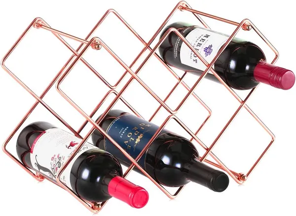 Rose_Gold_Countertop_Wine_Rack_Bottle_Wine_Holder_For_Red_White_Wine_Storage_Freestanding_Metal_Wine_Rack_Small_Tabletop_Wine_Rack_Modern_Wine_Bottle_Holder_(10_Bottle)____25L_x_25W_x_15H_Centimeters