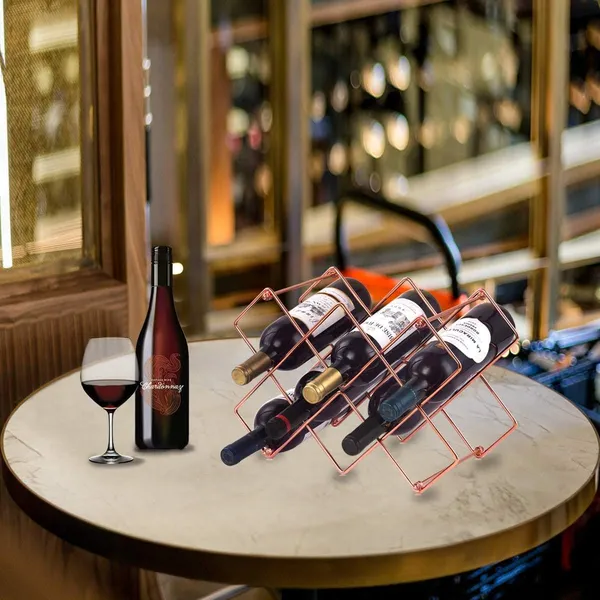 Rose_Gold_Countertop_Wine_Rack_Bottle_Wine_Holder_For_Red_White_Wine_Storage_Freestanding_Metal_Wine_Rack_Small_Tabletop_Wine_Rack_Modern_Wine_Bottle_Holder_(10_Bottle)____25L_x_25W_x_15H_Centimeters