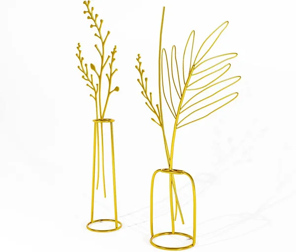 Gold_Metal_Flower_Vase_-_Standing_Flower_Vases_For_Centerpieces,Geometric_Table_Home_Decor,_Vase_For_Flowers,_Decorative_Art_Table_Vase_-_2_Pack,_(Design_1-2_Pack)____10L_x_10W_x_40H_Centimeters