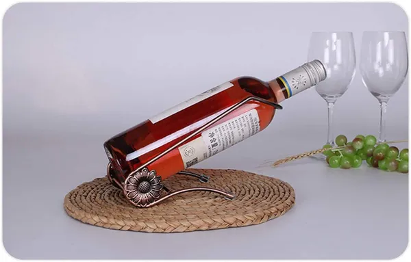 Multicolor_Wine_Bottle_Holder-_Countertop_Wine_Rack_-_Wine_Holder_For_Wine_Storage_-_Red_Bronze_Metal_Wine_Rack_-_Wine_Racks_Countertop_-_Small_Wine_Rack_-_Tabletop_L_x_13W_x_20H_Centimeters
