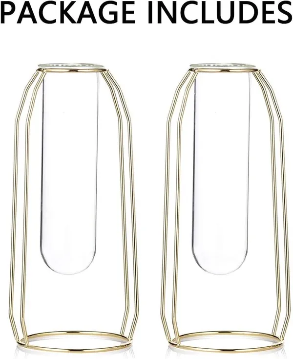 Gold_2_Pcs_Flower_Vases_With_Iron_Art_Frame_Geometric_Plant_Pot,_Centerpiece_Plant_Vase,_Plants_Tabletop_Display_Holder_For_Wedding_Indoor_Table_Office_Living_Room_10L_x_10W_x_23H_Centimeters