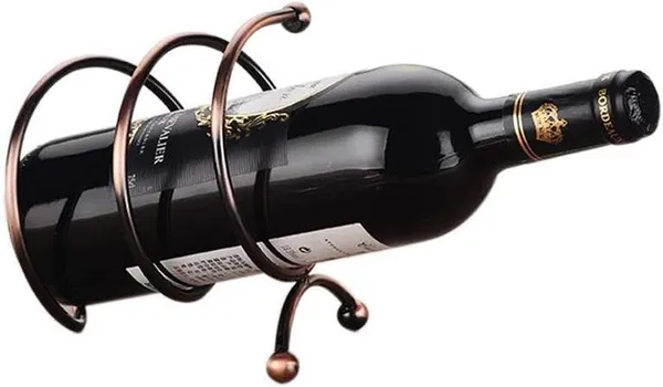 Copper_Wine_Bottle_Holder,_Modern_Minimalist_Wine_Holder,Feather_Wine_Rack,_European_Design_Wine_Rack_Creative_Wine_Stand_As_Embroidery,_Wine_Night_Decoration____9L_x_9W_x_13H_Centimeters
