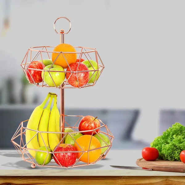 Gold_Fruit_Bowl_2_Tiers_Basket_Veg_Fruits_Storage_Rack_Fruit_Basket_Large_For_Kitchen_Counter_Top_Vegetables_Fruit_Rack_Dining_Table_Living,_Drawing_Room_Rust_Free____10L_x_10W_x_30H_Centimeters