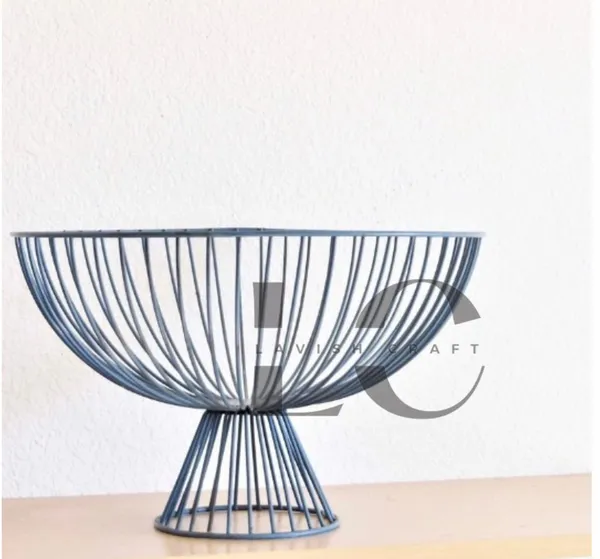 Blue_Fruit_Basket_Decorative_Fruit_Bowl_Wrought_Iron_Wire_Stand_For_Kitchen,_Dining_Table,_Living_Drawing_Room_Rust_Free_Shiny_Finish_Stable_Frame,_Easy_Assemble_(Model_-13)____25W_x_25H_Centimeters