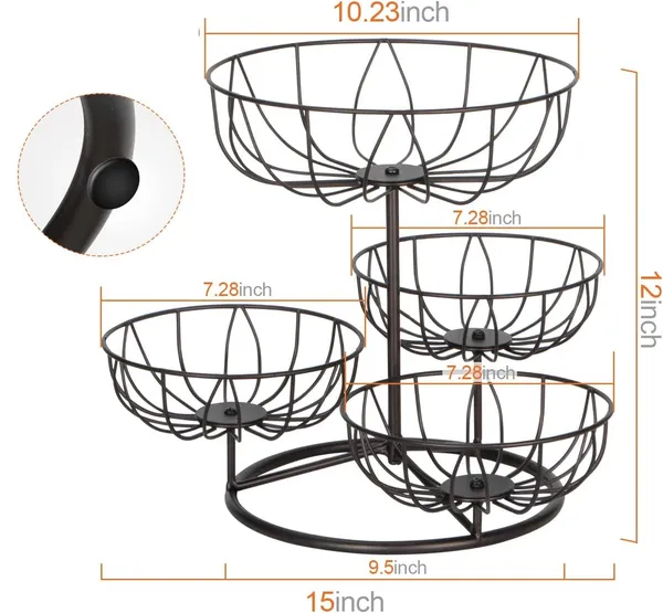Bronze_Metal_4_Tier_Fruit_Bowl_For_Kitchen_Counter_Top,_Modern_Wire_Fruit_Basket_Storage_Stand,_Vegetable_Bread_Snack_Hold_For_Dining_Table_Rust_Free,_Decorative____45W_x_30H_Centimeters
