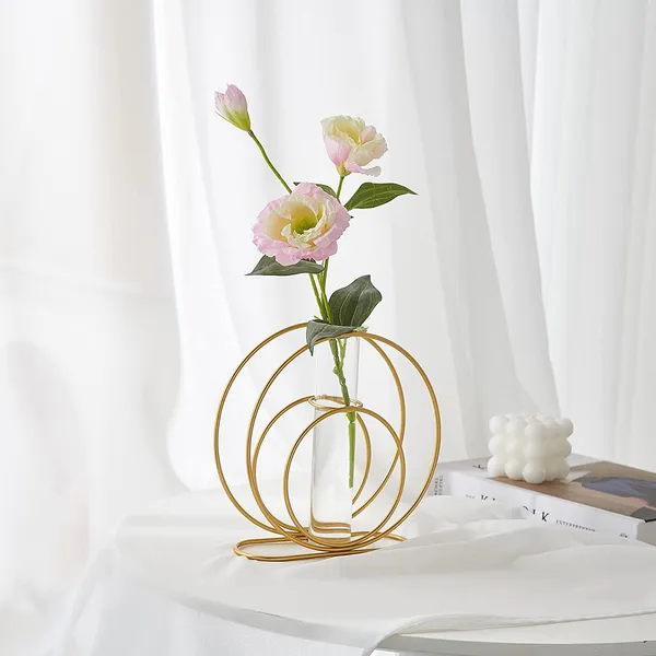 Gold_Round_Metal_Vase_For_Shelf_Decor,_Glass_Tube_Vase_Lavish_Modern_Glod_Vases_Decorations_For_Wedding_Table_Centerpieces,_Entryway,_Bookshelf,_Wedding_Party____15L_x_10W_x_25H_Centimeters