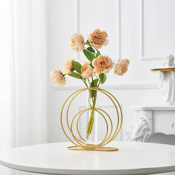 Gold_Round_Metal_Vase_For_Shelf_Decor,_Glass_Tube_Vase_Lavish_Modern_Glod_Vases_Decorations_For_Wedding_Table_Centerpieces,_Entryway,_Bookshelf,_Wedding_Party____15L_x_10W_x_25H_Centimeters