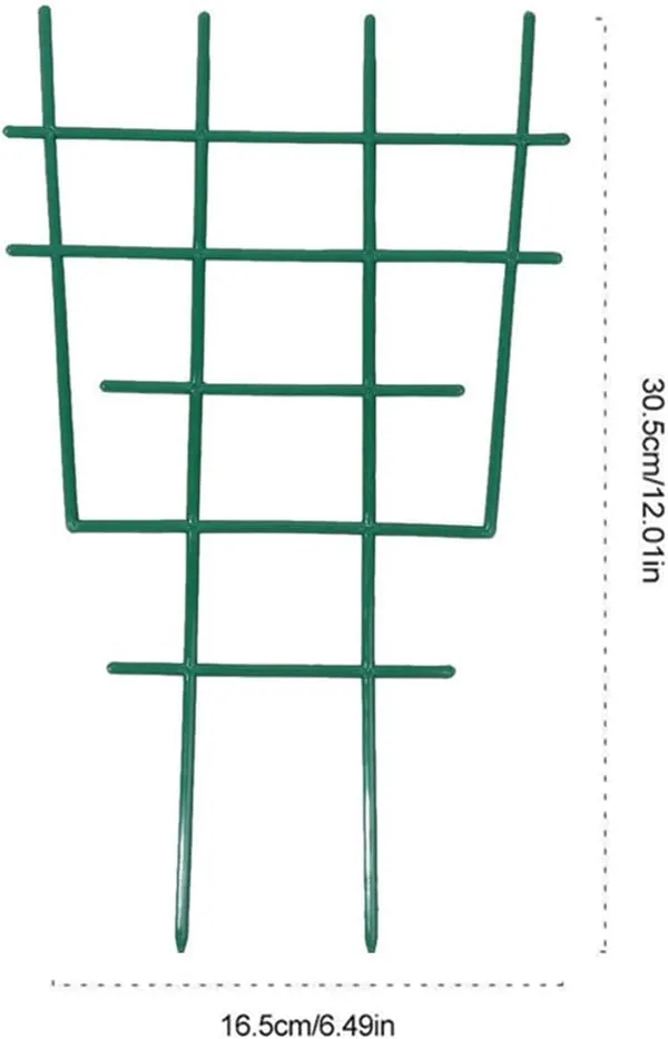 Multicolor_6-Piece_Pack_Trellis_Potted_Plants_Small_Garden_Trellis_Climbing_Plants_Outdoor_Stackable_Plastic_Trellis_Potted_Plants_Indoor_Diy_Climbing_Trellis_12X6.5_Inches_17W_x_31H_Centimeters
