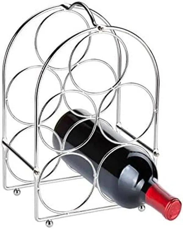 Multicolor_Countertop_Wine_Rack_Chrome,_5_Or_6_-Bottle_Tabletop_Wine_Rack_Wine_Holder_For_Display_Wine_Wine_Rack_Wine_Racks_For_Kitchen_Countertop_Table17L_x_20W_x_27H_Centimeters