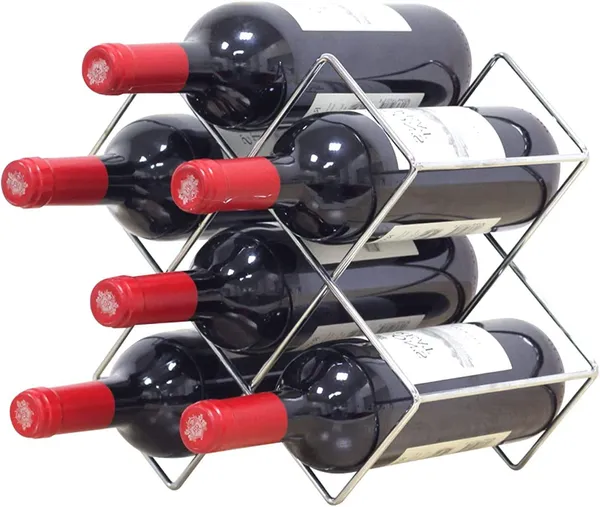 Multicolor_Tabletop_Wine_Racks_Holds_Bottles,_Modern_Stylish_Wine_Glass_Display_Stand,_Under_Cabinet_Organizer,_Silver_Home_Decoration_Holder_For_Display_Rack_(6_Bottle)_25L_x_16W_x_25H_Centimeters