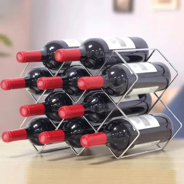 Multicolor_Tabletop_Wine_Racks_Holds_Bottles,_Modern_Stylish_Wine_Glass_Display_Stand,_Under_Cabinet_Organizer,_Silver_Home_Decoration_Holder_For_Display_Rack_(6_Bottle)_25L_x_16W_x_25H_Centimeters