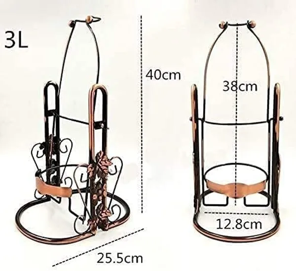 Multicolor_Wine_Rack_Wine_Holder_Wine_Bottle_Holder_Wrought_Iron_Rotatable_Bottle_Holder_Storage_Wine_Holders_Home_Wedding_Party_Decor_Wine_Storage_Wine_For_Kitchen_25L_x_12W_x_40H_Centimeters