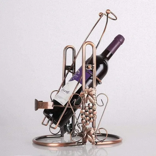 Multicolor_Wine_Rack_Wine_Holder_Wine_Bottle_Holder_Wrought_Iron_Rotatable_Bottle_Holder_Storage_Wine_Holders_Home_Wedding_Party_Decor_Wine_Storage_Wine_For_Kitchen_25L_x_12W_x_40H_Centimeters