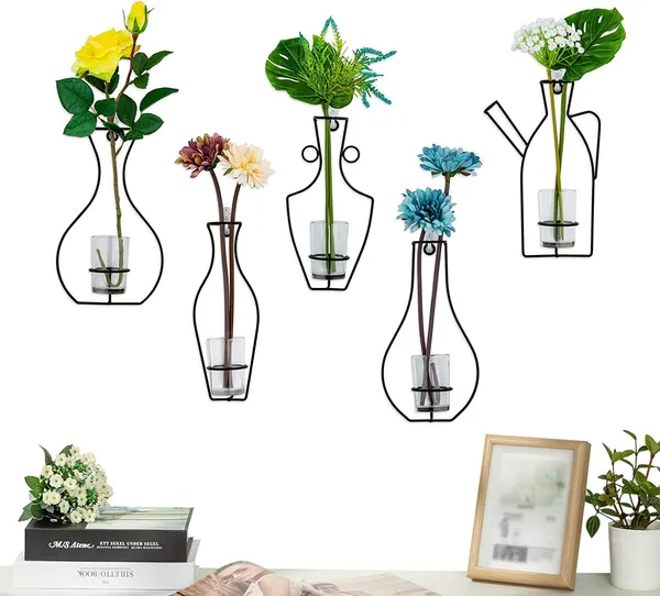 Multicolor_Creative_Planter_Set_With_Glass_Cup_Vases_Iron_Metal_Stand_For_Water_Planting_Flower_Arrangement_Decoration_Gift_For_Home_Wedding_Centerpieces_Decor_(5_Pcs)____7L_x_7W_x_25H_Centimeters