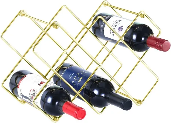 Gold_Countertop_Wine_Rack_Bottle_Wine_Holder_For_Red_White_Wine_Storage_Freestanding_Metal_Wine_Rack_Small_Tabletop_Wine_Rack_Modern_Wine_Bottle_Holder_(10_Bottle)____25L_x_25W_x_15H_Centimeters