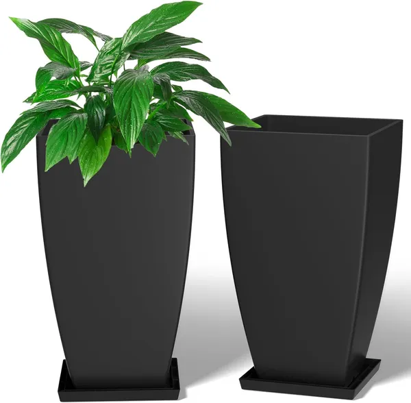 Black_Large_Square_Tall_Planters_21''_Lightweight_Flower_Pots_Indoor/Outdoor_Gardening,_Uv-Resistant_Plant_Container_Ideal_Herbs,_Shrubs,_Flowers_(12_*_21_*_7_Inch)_30_x_30_x_50_Centimeters