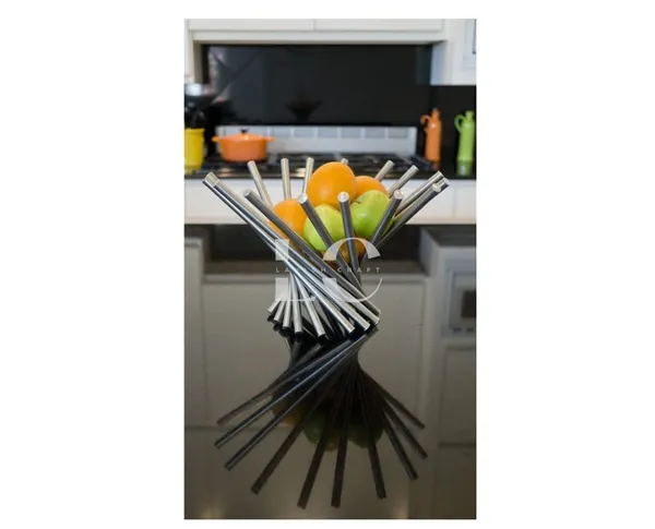 Silver_Fruit_Basket_Decorative_Fruit_Bowl_Wrought_Iron_Wire_Stand_For_Kitchen,_Dining_Table,_Living_Drawing_Room_Rust_Free_Shiny_Finish_Stable_Frame,_Easy_Assemble_(Model_-8)____25W_x_25H_Centimeters