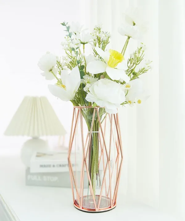Rose_Gold_Gold_Vase_Decorations_For_Living_Room_Glass_Vase_With_Metal_Rack_Stand,_Vases_For_Flowers_Plants_As_Wedding_Home_Office_Centerpiece_(8.7_Inch)____9L_x_9W_x_2222H_Centimeters
