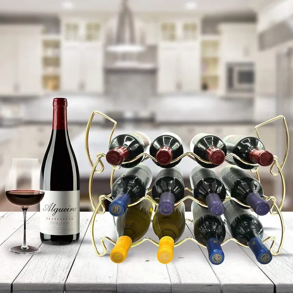 Gold_3-Tier_Stackable_Wine_Rack_-_Classic_Style_Wine_Racks_For_Bottles_-_Perfect_For_Bar,_Wine_Cellar,_Basement,_Cabinet,_Pantry,_Etc_-_Hold_12_Bottles,_Metal____40L_x_16W_x_29H_Centimeters