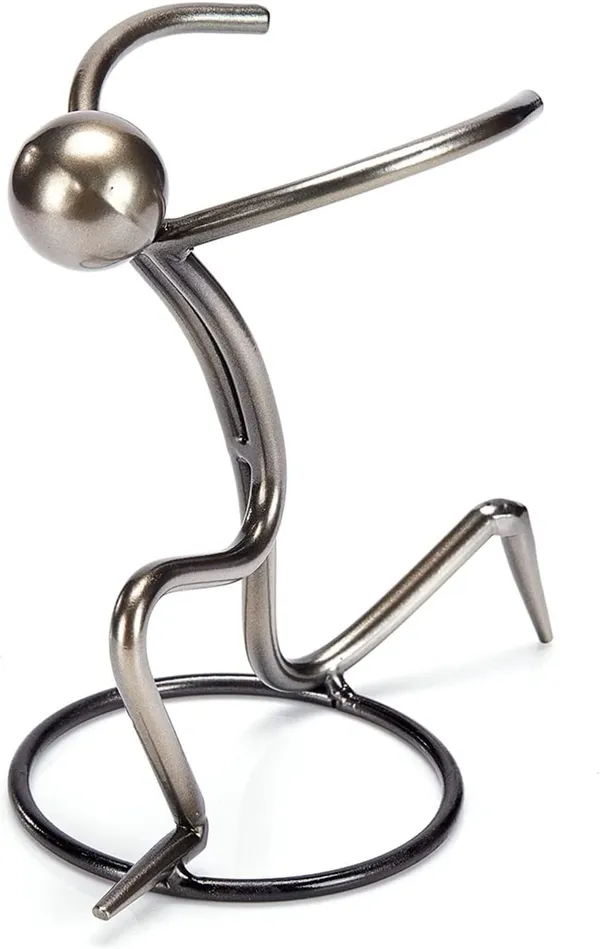 Silver_Single_Tabletop_Wine_Rack__abletop_Metallic_Silver_Freestanding_Countertop_Figurine_Wine_Bottle_Holder,_Unique_Wine_Gifts_And_Accessories_For_Wine_Lovers____17L_x_9W_x_17H_Centimeters