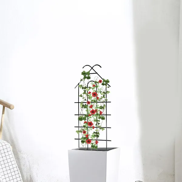 Black_32''_Metal_Garden_Trellis_For_Climbing_Plants,_Indoor/Outdoor_Sturdy_Plant_Trellis_For_Potted_Plants,House_Plants_Pack_Of_1,(24'',_1)__30_x_3_x_70_cm;_2_kg