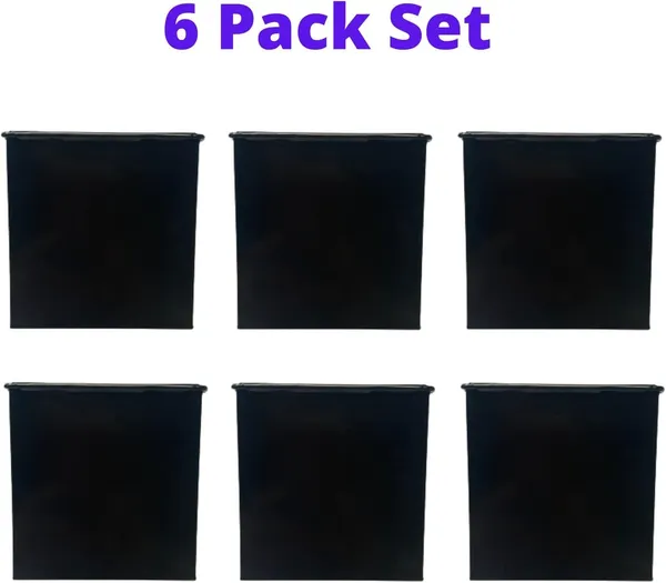 Black_Wall_Planter_6-Pack_4_Inch_Square_Metal_Wall_Planters_For_Indoor_And_Outdoor_Plants,_Small_White_Hanging_Flower_Pots_For_Balcony,_Herb_Garden_Decor,_Patio,_10L_x_10W_x_10H_Centimeters