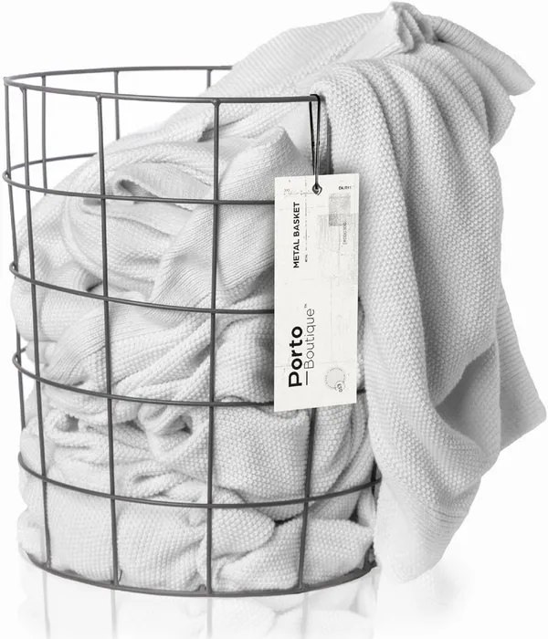 Black_Round_Metal_Laundry_Basket__Wire_Hamper_,Indoor_And_Outdoor_Storage_Bin_-_Living_Room_Organization_-_Rustic_Farmhouse_Decor_-_Black_Utility_40L_x_40W_x_50H_Centimeters
