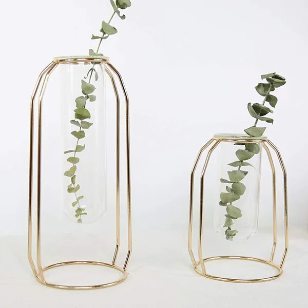 Gold_Wire_Vase_With_Clear_Glass_Test_Tube,_Tabletop_Decoration_And_Centerpiece_For_Home,_Office,_Modern_Vases_For_Flowers_Decorative_Art_Table_Vase____11L_x_11W_x_24H_Centimeters