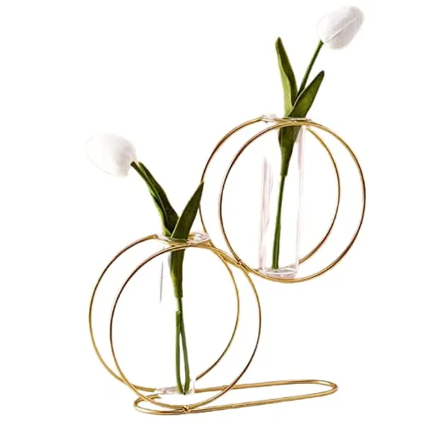 Round_Gold_Geometric_Metal_Frame_Clear_Glass_Decoration_And_Centerpiece_For_Home,_Office,_Modern_Vases_For_Flowers_Decorative_Art_Table_Vase_(Round)____9L_x_9W_x_16H_Centimeters
