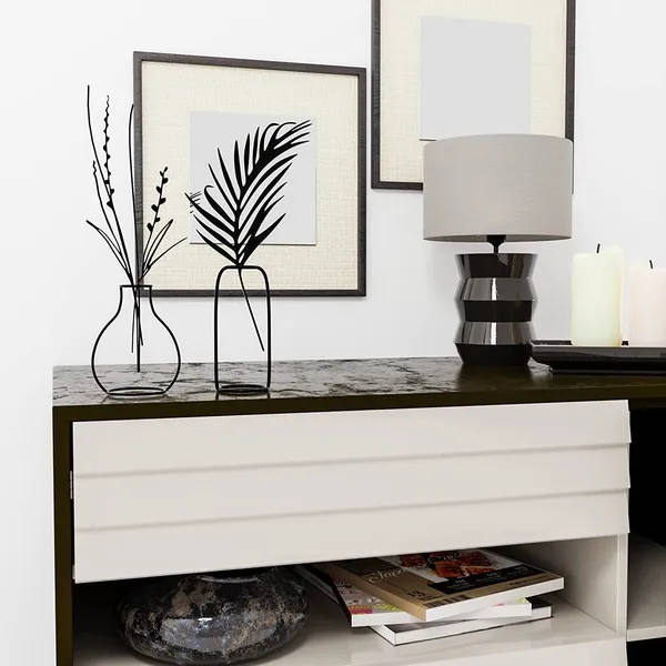 Black_Metal_Flower_Vase_-_Standing_Flower_Vases_For_Centerpieces,Geometric_Table_Home_Decor,_Vase_For_Flowers,_Decorative_Art_Table_Vase_-_2_Pack,_(Design_2-2_Pack)____10L_x_10W_x_40H_Centimeters