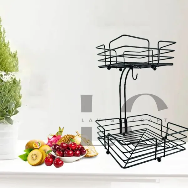 Black_2_Tier_Fruit_Basket_Stand_Fruit_Holder_For_Kitchen_Home_Dining_Table_Living_Room,_Stable_And_Sturdy_Iron_Metal_Frame_With_Rust_Free_Finish_Easy_(Square)___48W_x_34H_Centimeters
