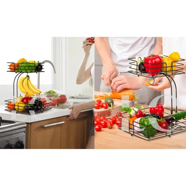 Black_2_Tier_Fruit_Basket_Stand_Fruit_Holder_For_Kitchen_Home_Dining_Table_Living_Room,_Stable_And_Sturdy_Iron_Metal_Frame_With_Rust_Free_Finish_Easy_(Square)___48W_x_34H_Centimeters
