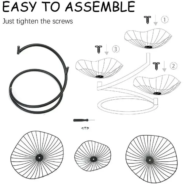 Black_Spiral_Stems_Fruit_Basket_Stand_Iron_Metal_Wire_Sturdy_Stable_Frame_Rustfree_Finishing_For_Kitchen_And_Home_Fruit_Holder_Living_Dining_Room_Kitchen_Multi_Purpose____25L_x_25W_x_24H_Centimeters