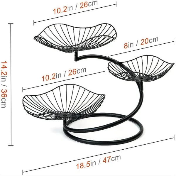 Black_Spiral_Stems_Fruit_Basket_Stand_Iron_Metal_Wire_Sturdy_Stable_Frame_Rustfree_Finishing_For_Kitchen_And_Home_Fruit_Holder_Living_Dining_Room_Kitchen_Multi_Purpose____25L_x_25W_x_24H_Centimeters