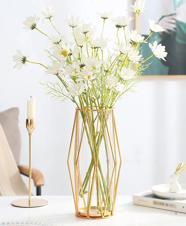 Rose_Gold_Gold_Vase_Decorations_For_Living_Room_Glass_Vase_With_Metal_Rack_Stand,_Vases_For_Flowers_Plants_As_Wedding_Home_Office_Centerpiece_With_Glass_Tube_(11_Inch)____9L_x_9W_x_2222H_Centimeters