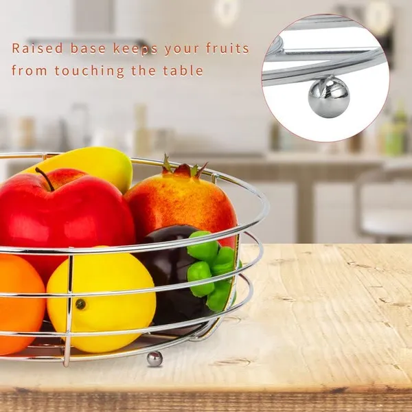 Multicolor_C_Shape_2_Tier_Elegant_Fruit_Basket_Fruit_Holder_For_Kitchen_Home_Dining_Table_Living_Room_Stable_And_Sturdy_Iron_Metal_Frame_With_Rust__25L_x_25W_x_45H_Centimeters