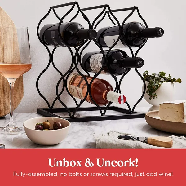 Black_Tabletop_Wine_Rack_Imperial_Freestanding_Countertop_Wine_Rack_And_Wine_Bottle_Storage_Perfect_Wine_Gifts_And_Accessories_For_Wine_Lovers(8_Bottle)__19L_x_19W_x_33H_Centimeters