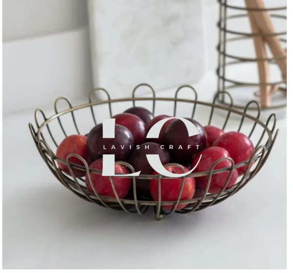 Brown_Fruit_Basket_Decorative_Fruit_Bowl_Wrought_Iron_Wire_Stand_For_Kitchen,_Dining_Table,_Living_Drawing_Room_Rust_Free_Shiny_Finish_Stable_Frame,_Easy_Assemble_(Model_-15)____25W_x_25H_Centimeters