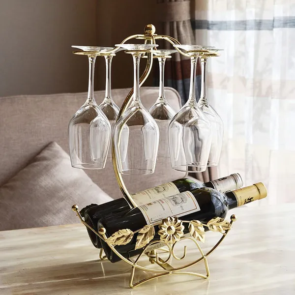 Gold_Wine_Glass_Holder_-_Wine_Rack_Table_Top_Goblet_Holder_-_Storage_Rack_For_Bar_Kitchen_Easy_Access_And_Storage_Wine_Glass_Gold_(6+2)____32L_x_12W_x_35H_Centimeters