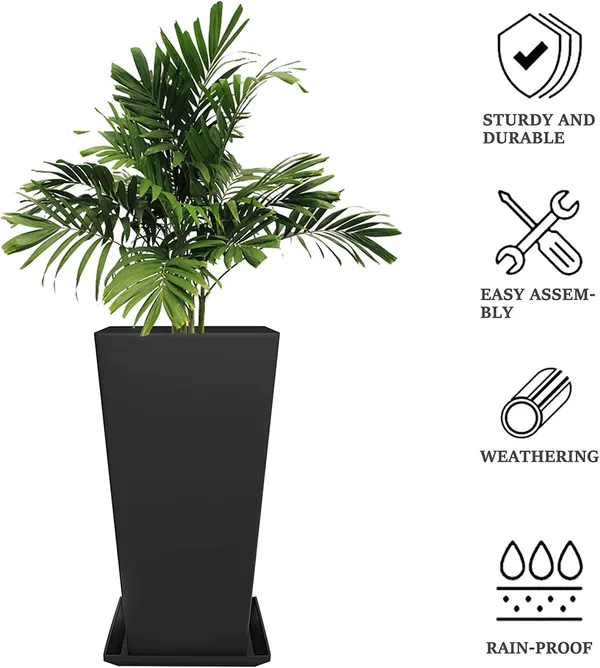 Black_Tall_Metal_Planters_22_Inch_Tall,_Set_Of_2_Decorative_Rectangular_Display_For_Balcony_Galvanized_Iron_Large_Metal_Pots_For_Outdoor_And_Indoors_33L_x_33W_x_70H_Centimeters