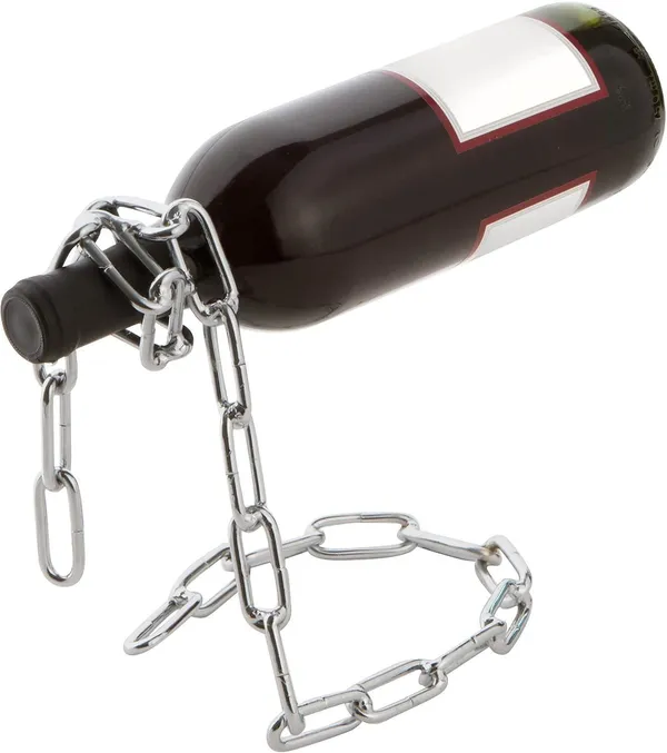 Bronze_Suspending_Chain_Wine_Rack_Holder,_Countertop_Free_Standing_Metal_Wine_Rack_Novelty_For_Gift_Kitchen_Home_Decoration_Modern_Design_13L_x_6W_x_20H_Centimeters