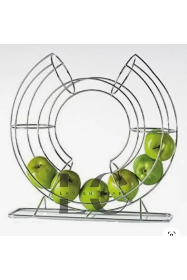 Silver_Fruit_Basket_For_Kitchen_Fruit_Basket_Dining_Table_Fruit_Bowl_Counter_Top_Dining_Table_Living_Drawing_Room_Rust_Free_(M12)_25W_x_30H_Centimeters