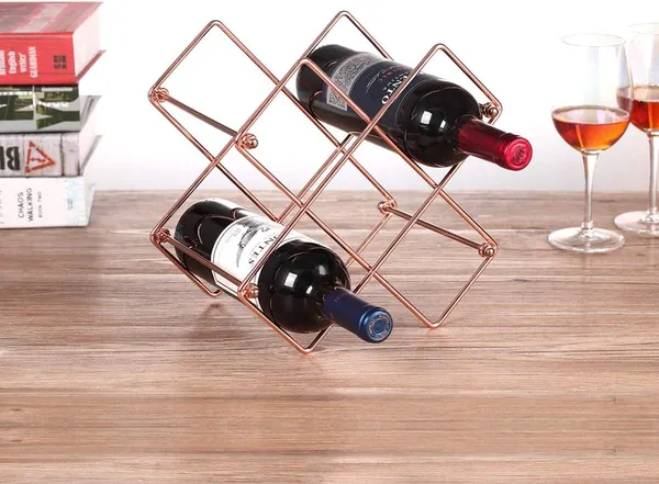 Rose_Gold_Countertop_Wine_Rack_Bottle_Wine_Holder_For_Red_White_Wine_Storage_Freestanding_Metal_Wine_Rack_Small_Tabletop_Wine_Rack_Modern_Wine_Bottle_Holder_(6_Bottle)____25L_x_25W_x_15H_Centimeters