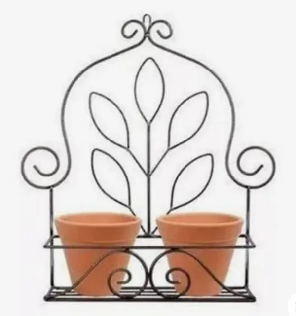 Black_Plant_Stand_With_Metal_Pot_Indoor_Plants,_Christmas_Plants,_Porch,_Tabletop,_Living_Room_(Wall_Bracket)__20_x_20_x_10_Centimeters
