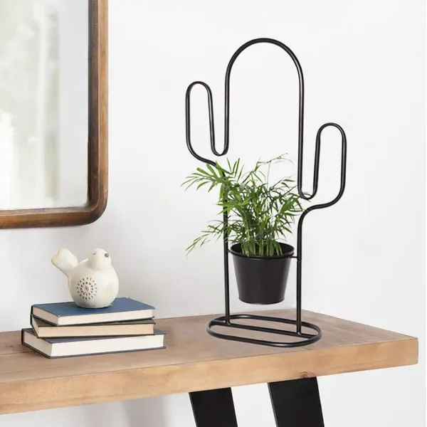 Black_Plant_Stand_With_Metal_Pot_Indoor_Plants,_Christmas_Plants,_Porch,_Tabletop,_Living_Room_(Cactus)_20_x_20_x_10_Centimeters