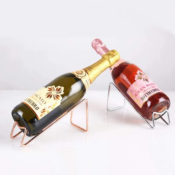Rose_Gold_Metal_Wine_Rack_Freestanding_Tabletop_Wine_Bottle_Holder_Geometric_Design_For_Table_Top_Wine_Bottle_Storage_Rack,_Perfect_Wine_Holder_(4_Pcs)____19L_x_7W_x_8H_Centimeters