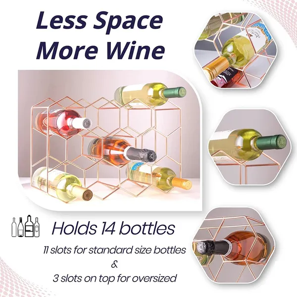 Rose_Gold_Countertop_Wine_Rack_14_Bottle_Freestanding_Tier_Tabletop_Wine_Holder_Stand_For_Cabinet_Pantry_Wine_Bottle_Storage_No_Assembly_Required____43L_x_27W_x_12H_Centimeters
